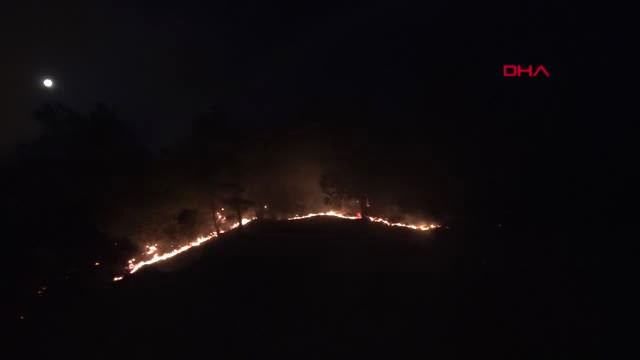 Sivas’ta Ormanlık Alanda Çıkan Yangın, Yerleşim Yerlerini Tehdit Ediyor