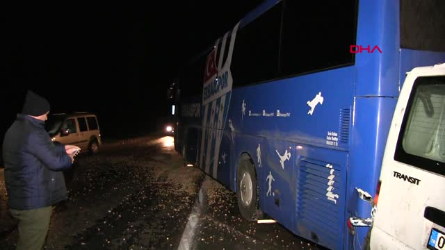 Tokat Erbaaspor Takım Otobüsünün Karıştığı Kazada 1 Ölü, 3 Yaralı