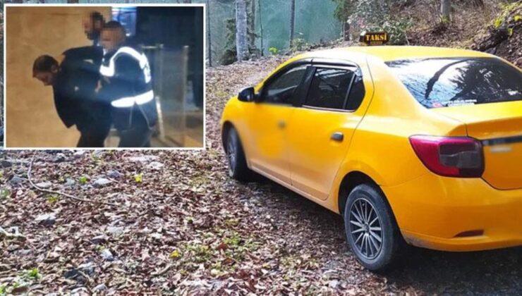 Aracına binen 15 yaşındaki kız çocuğuna ormanda cinsel istismarda bulunan taksici tutuklandı