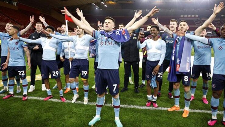 Bitime 7 hafta kala garantilediler! Burnley yeniden Premier Lig’de