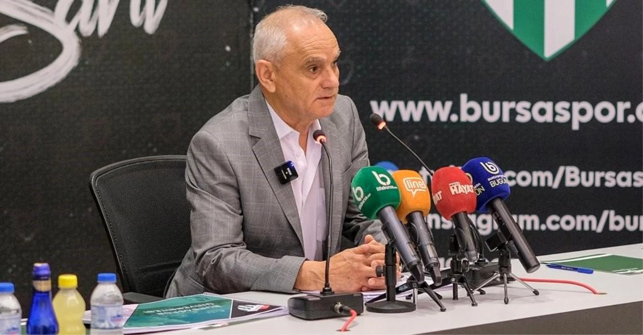 Bursaspor Başkanı Recep Günay, PFDK’ya sevk edildi