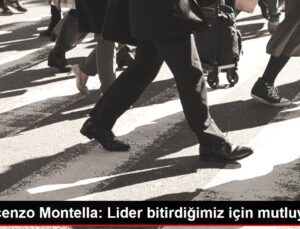 Vincenzo Montella: Lider bitirdiğimiz için mutluyuz