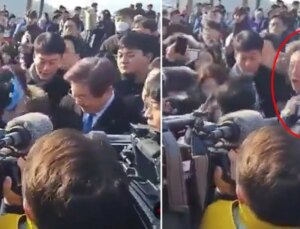 Güney Kore’de ana muhalefet lideri Lee Jae-myung bıçaklı saldırıya uğradı
