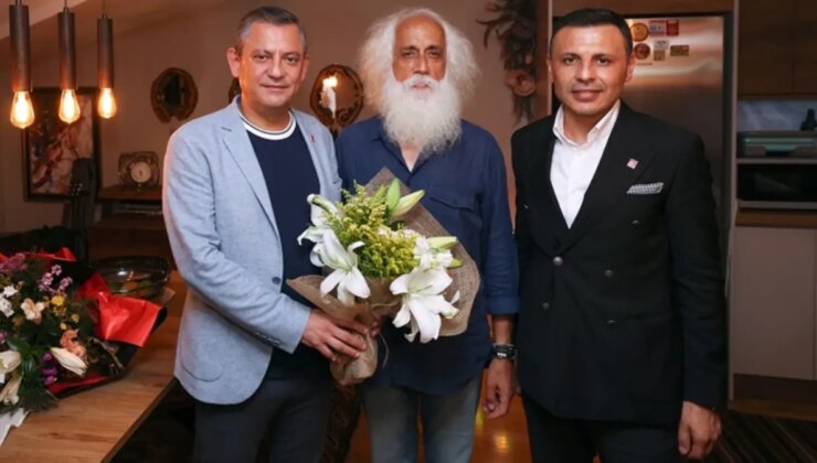 CHP Genel Başkanı Özel, sanatçı Suavi’yi ziyaret etti