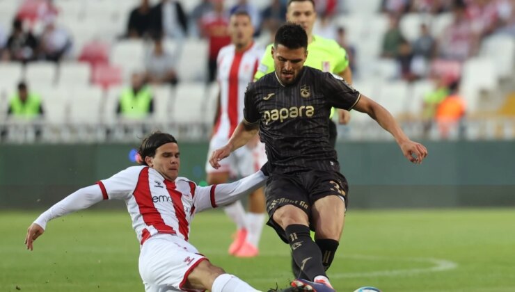 Trabzonspor Sivasspor ile berabere kaldı