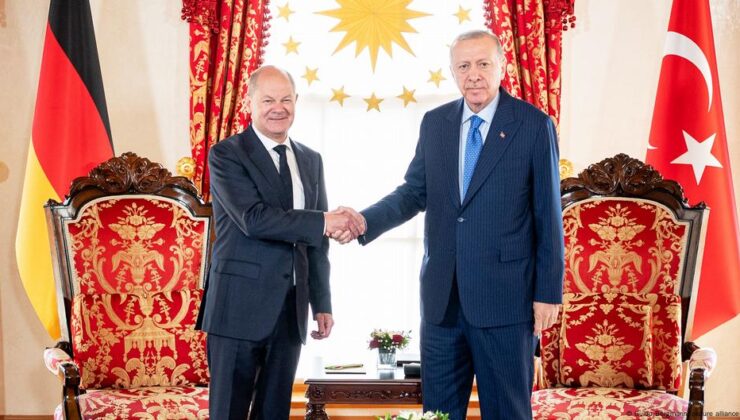 Almanya Başbakanı Scholz İstanbul’da