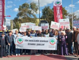 Emekliler “Duyun bizi” diyerek yürüdü