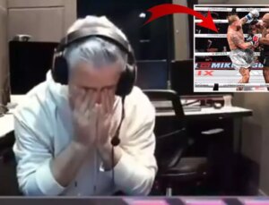 Mike Tyson – Jake Paul maçının sunucusu gözyaşlarına hakim olamadı
