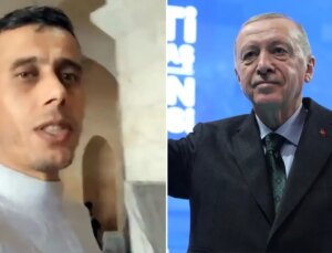 Halep’te Emevi Camii’nde namaz kılıp Erdoğan’a teşekkür etti: 14 senedir yanımızda durdu