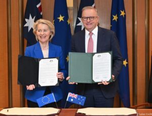 AB-Avustralya’dan Trump ve Çin’e bildiri niteliğinde muahede