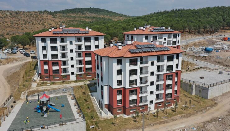 Sındırgı’da Deprem Konutları Sahiplerini Bekliyor